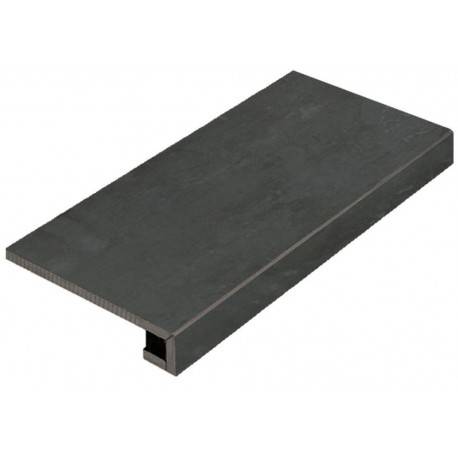 Плитка Италон Surface Steel Scalino Frontale 33x120