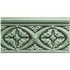 Плитка Adex Modernista Relieve Bizantino C/C Verde Oscuro 7.5x15
