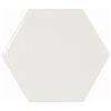 Плитка Equipe Scale Hexagon White 10.7x12.4