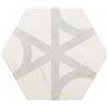 Плитка Equipe Carrara Hexagon Flow 17,5x20