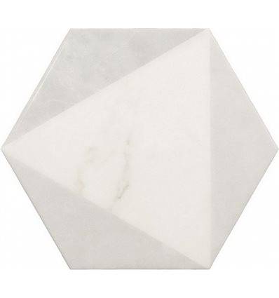 Плитка Equipe Carrara Hexagon Peak 17,5x20