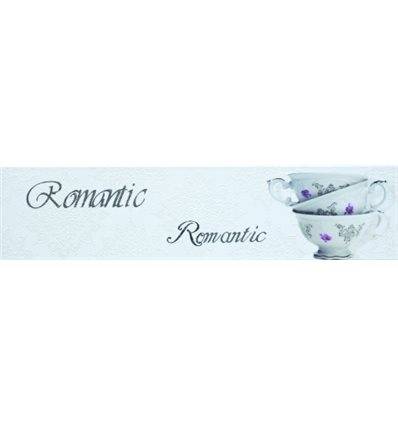 Плитка Monopole Veronika Decor Romantique Blanco 40x10