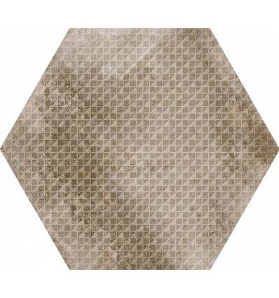 Плитка Equipe Urban Hexagon Melange Nut (12 вариантов паттерна) 25,4x29,2