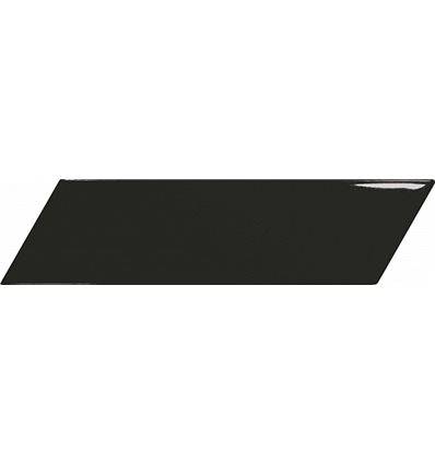 Плитка Equipe Chevron Wall Black Left 5,2x18,6