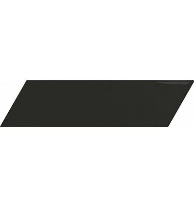 Плитка Equipe Chevron Wall Black Matt Left 5,2x18,6