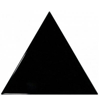 Плитка Equipe Scale Triangolo Black 10.8x12.4