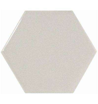 Плитка Equipe Scale Hexagon Light Grey 10.7x12.4
