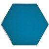 Плитка Equipe Scale Hexagon Electric Blue 10.7x12.4
