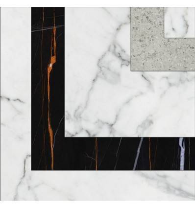 Плитка Kerranova Marble Trend Carrara MR t01 10×10