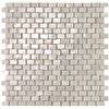 Плитка FAP Ceramiche Brickell White Brick Mosaico Gloss 30x30