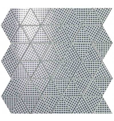 Плитка FAP Ceramiche Pat Deco Blue Triangolo Mosaico 30.5×30.5