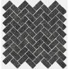 Плитка Италон Room Stone Black Mosaico Kross 31.5x29.7