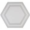Плитка Adex Hexagono Deco Light Gray 20x23