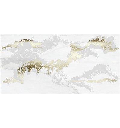 Плитка Brennero Venus Decor Solitaire Gold-White Lapp/Rett 30x60