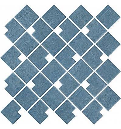 Плитка Atlas Concorde Италия Blue Block Mosaico 28x28