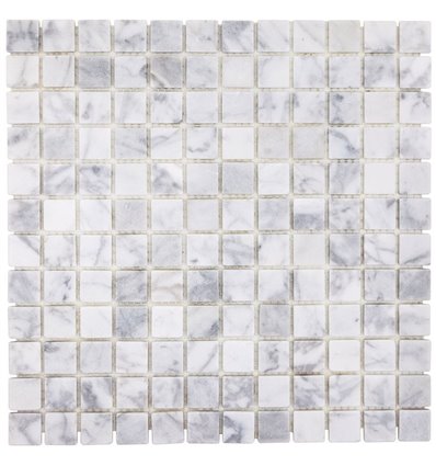Bianco Carrara Mos.Honed 2x2 CV21787 30,5x30,5