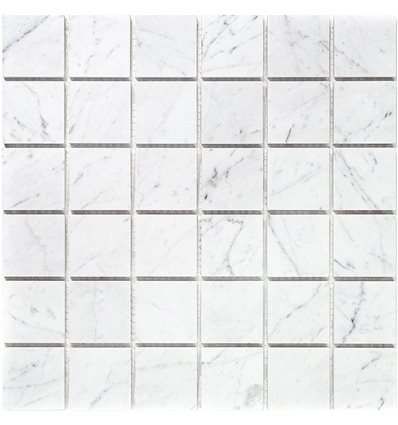 Bianco Carrara Mos.Polished 5x5 CV27088 30,5x30,5