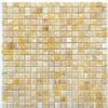 Mos.Polished Golden Onyx 1.5x1.5 CV25009 30,5x30,5