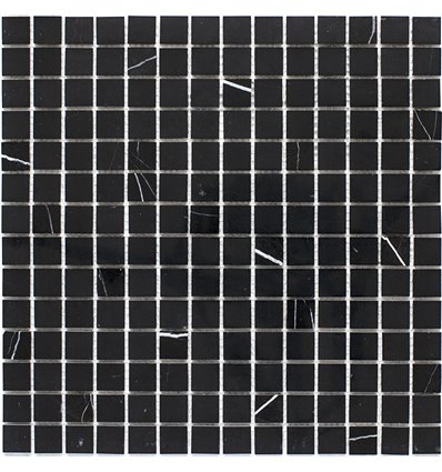 Mos.Polished Nero Marquina 2x2 CV21146 30,5x30,5