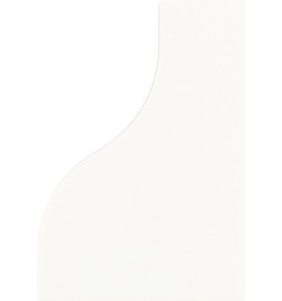 Curve White Matt 8,3x12