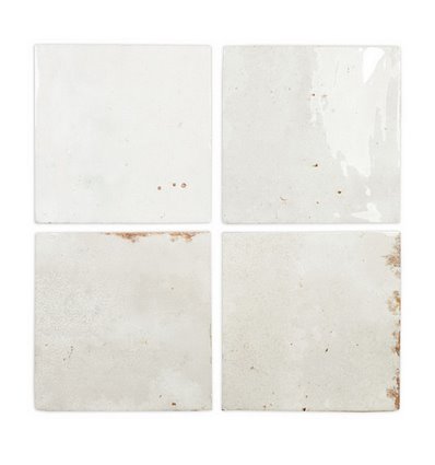 Enamel Square White 12,5x12,5