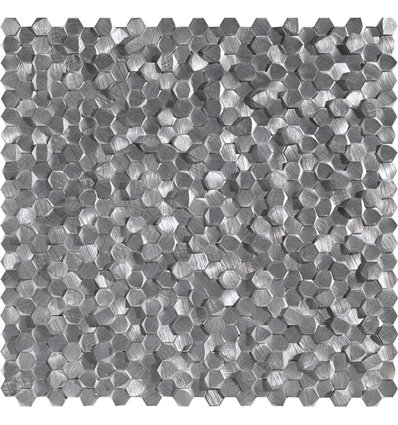 Gravity Aluminium 3D Hexagon Metal 29.8x30.8