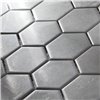 Hexagon small Marble Grey Matt 51x59