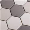 Hexagon Grey Mix Antislip 51x59