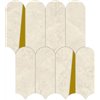 Metropolis Royal Ivory Mosaico Elegant Матовый 32,5x36,1