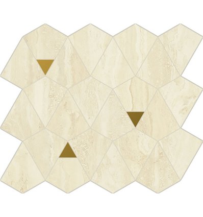 Alabastro Mosaico Vertex Натуральный 25,8x30