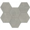 Terraviva Grey Mosaico Hexagon 25x29