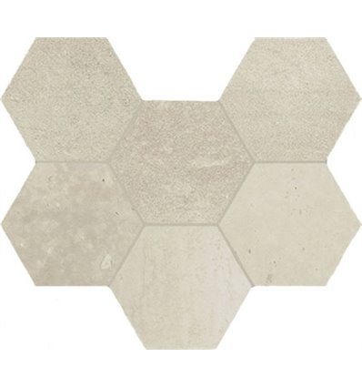 Terraviva Moon Mosaico Hexagon 25x29