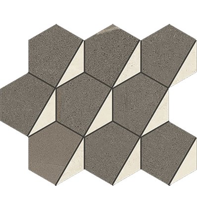 Metropolis Mosaico Hexagon Warm 25,4x31