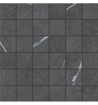 Metropolis Imperial Black Mosaico 30x30