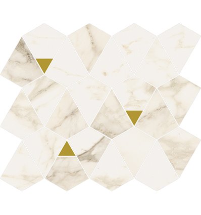 Eternum Carrara Mosaico Vertex (6 mm) 25,8х30