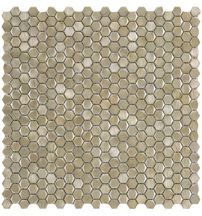 Gravity Aluminium Hexagon Gold 27.8x28.5