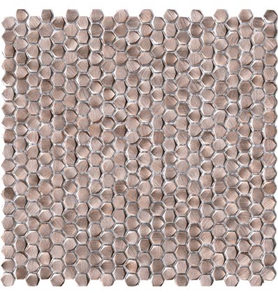 Gravity Aluminium Hexagon Rose Gold 27.8x28.5