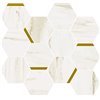 Carrara Ivory Mosaico Chic Натуральный 28,3x32,8