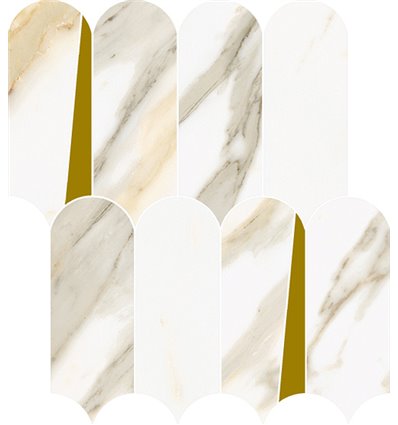 Calacatta Gold Mosaico Elegant Люкс 32,5x36,1