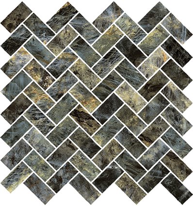 Madagascar Dark Mosaico Cross Натуральный 31,5x29,7