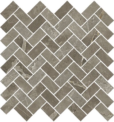 Tuscania Grey Mosaico Cross Натуральный 31,5x29,7