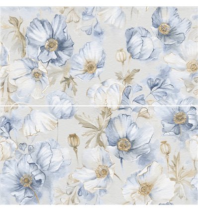 Elite Bluebell Decor A+B 60x120 Matt 2