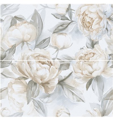 Elite Peonies Decor A+B 60x120 Matt 2