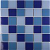 Blue Mix Glossy мозаика 4.8x4.8 30,6x30,6