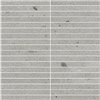 Silver Mosaico Strip Naturale 30x30