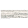 SAVOY SILVER WHITE 20x120 Carving
