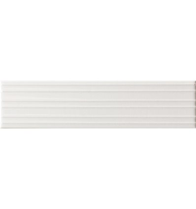 Lumina Rivia White Alyssum Glossy 6x24,6