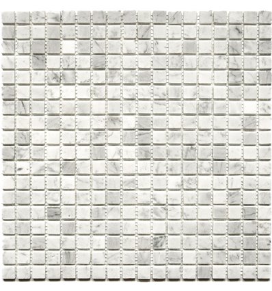BIANCO CARRARA POL 1,5x1,5 30,5x30,5