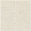 Stone White Mosaico Strip 30x30
