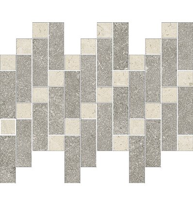 Stone White Mosaico Heritage 37,9x31,6